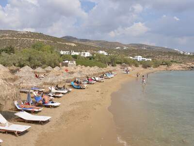 Řecko, Paros, Pláž Faragas