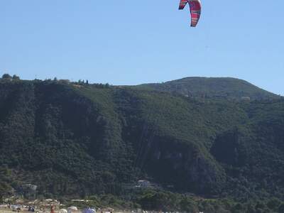 Řecko, Lefkada, Pláž Agios Ioannis Gyra