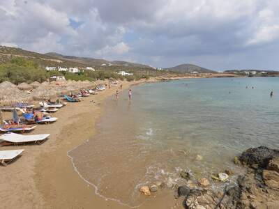 Řecko, Paros, Pláž Faragas