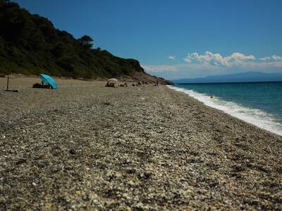 Řecko, Skopelos, Pláž Milia